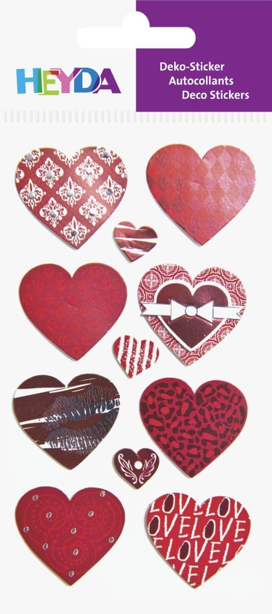 KP STICKER DECOR 7.5*16.5CM MIX INIMI 11 PCS 3780706
