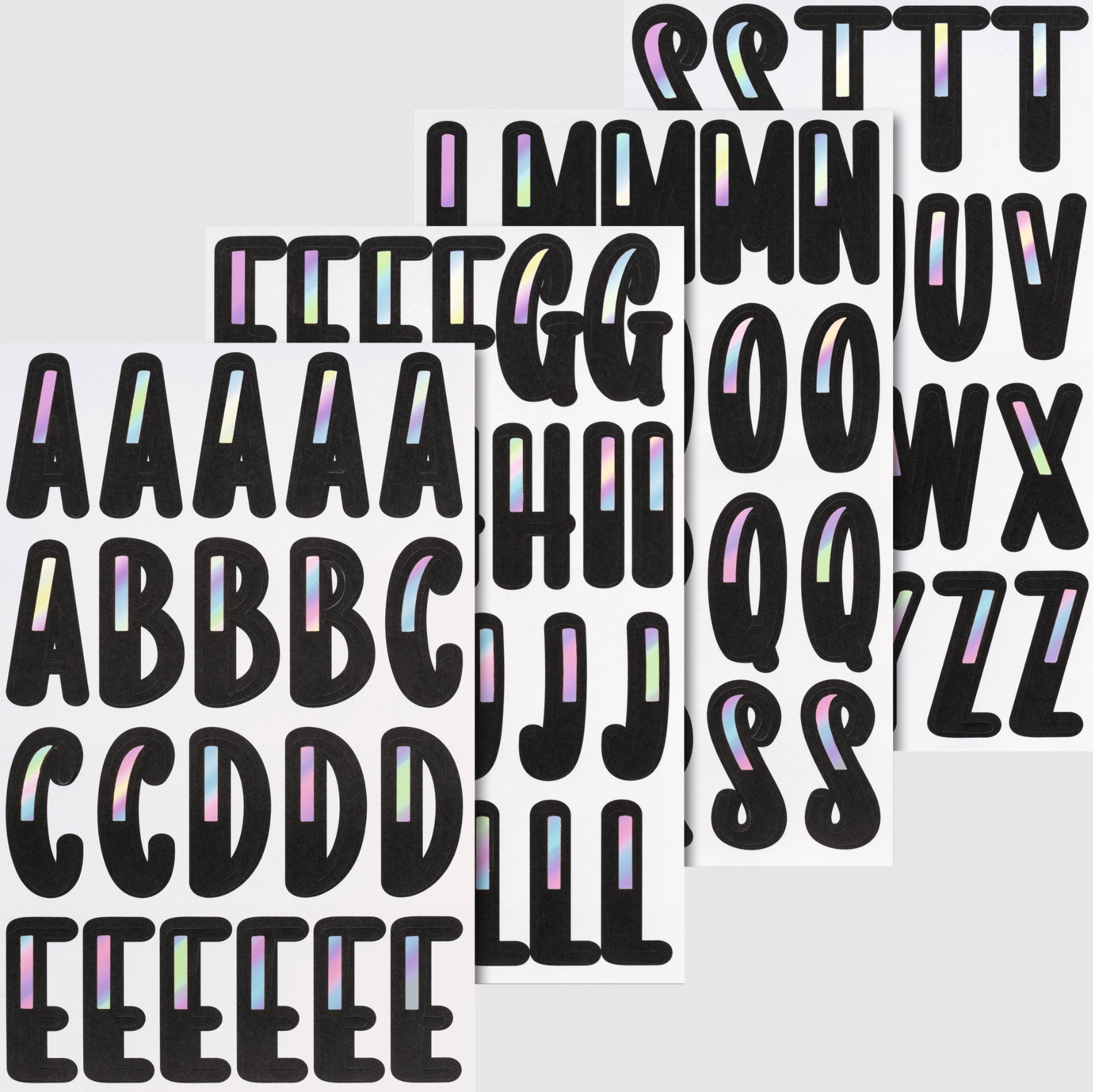 KP STICKERE ALFABET 6/SET HEYDA 3780824