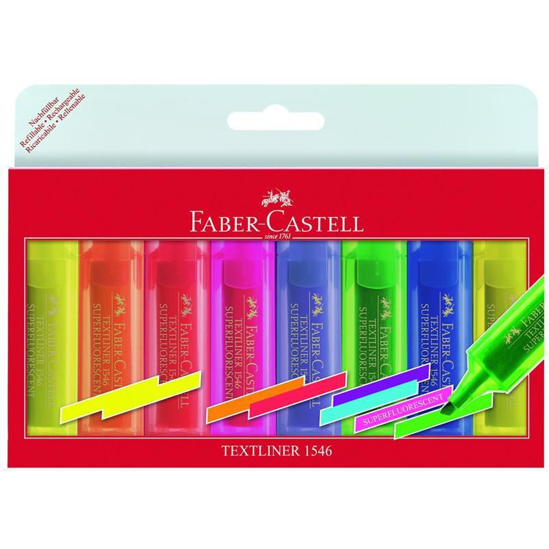 LEC TEXTMARKER FABER 8/SET FC154662