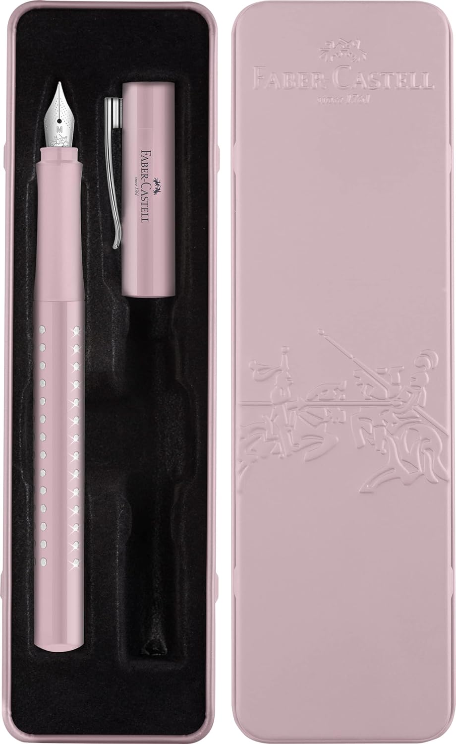LEC STILOU FABER- CASTELL M SPARKLE ROSE METALIC  FC201515