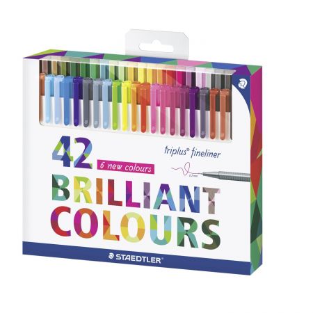 GRI FINELINER STAEDTLER TRIPLUS 0.3 MM 42/SET 334-C42
