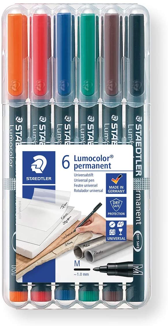 GRI MARKER STAEDTLER 317WP6 6/SET M