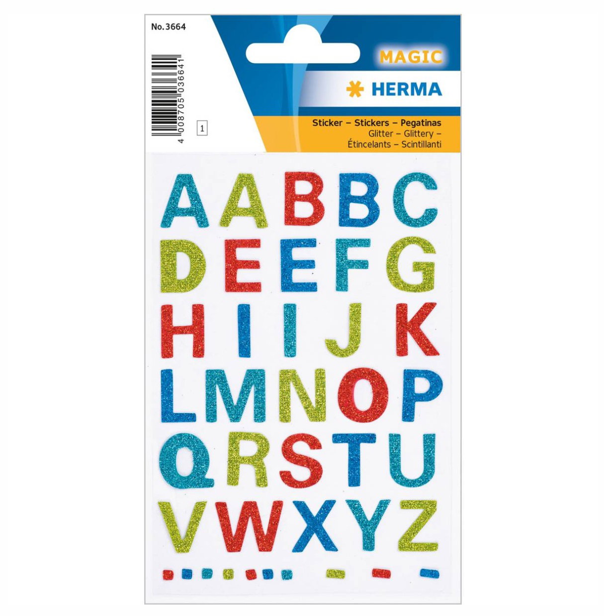 TOR STICKER LITERE SCLIPICI HERMA 3664