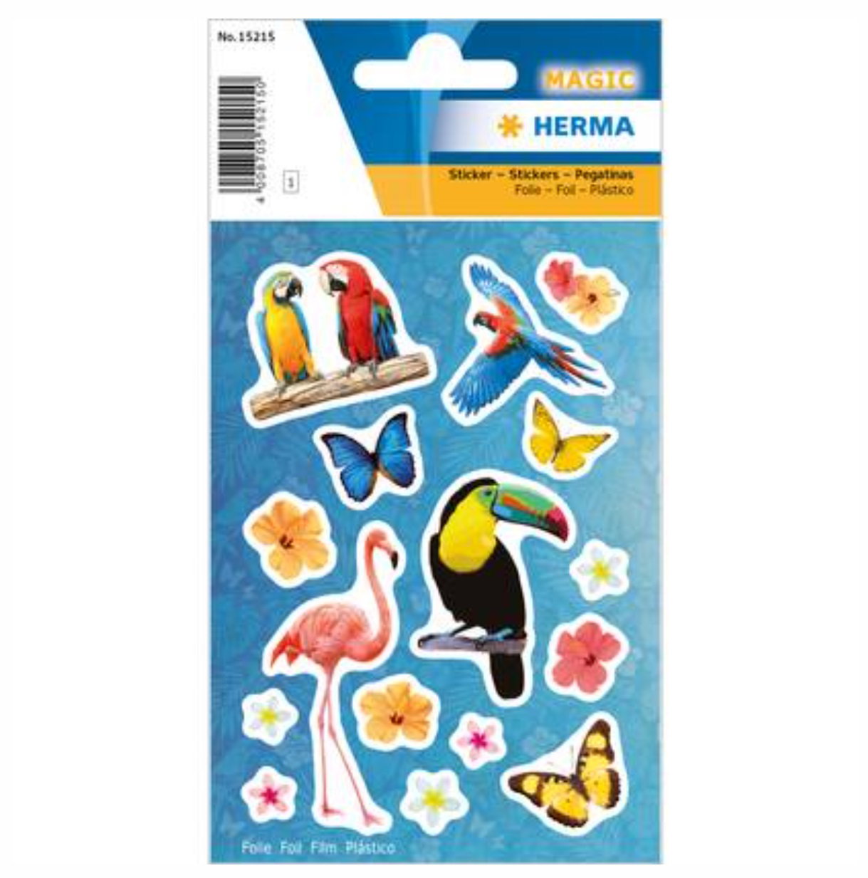 TOR STICKERS Stickers paradise, foil DECOR HERMA 15215