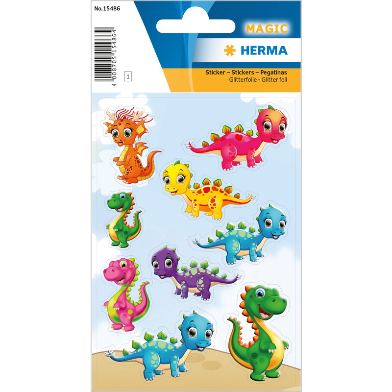TOR STICKER DECOR HERMA LITTLE DINOS  H15486