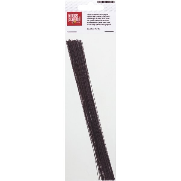 Knorr-Prandell Tija Metal Floristica 0.4mm x 20cm Antracit 120/Set