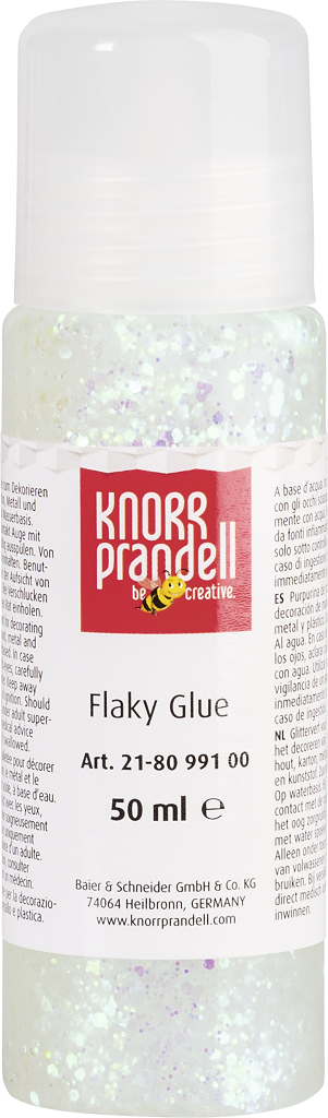Knorr-Prandell Lipici cu Sclipici Alb 50 ml