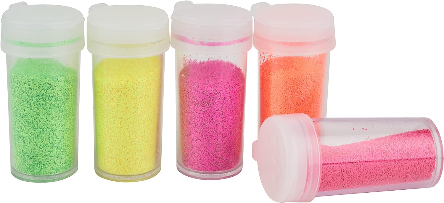 KP GLITTER MIX NEON 5/SET 8105489