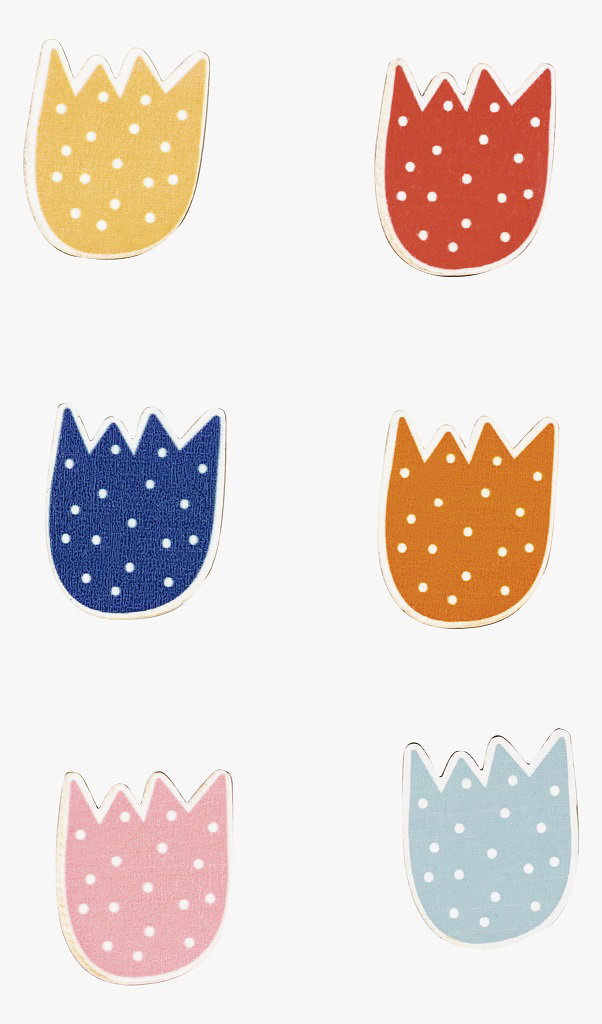 KP STICKER DECOR LEMN 2.3-3CM FLORI 8001325