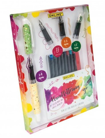 ONLINE SET CALIGRAFIE 4 PIESE SKETCHY CIRC 12399