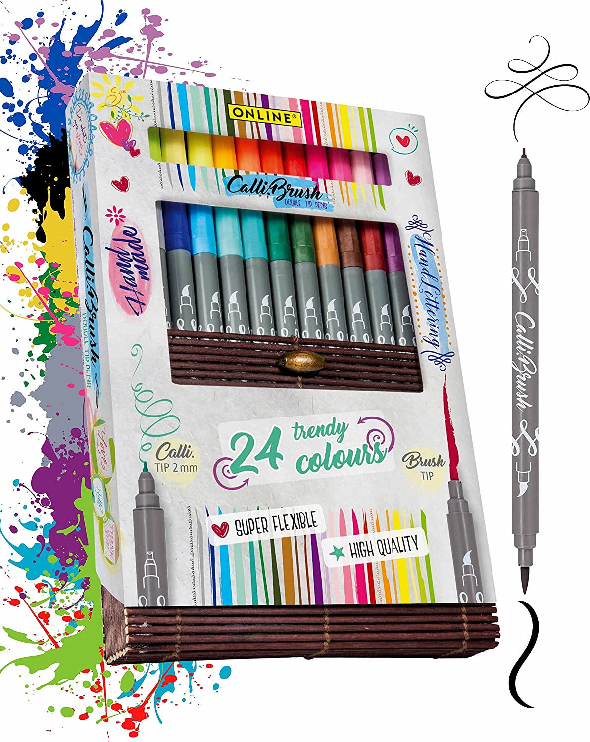 ONLINE CARIOCA TIP PENSULA 2 CAPETE 24/SET CALLI.BRUSH CUTIE BAMBUS 19082