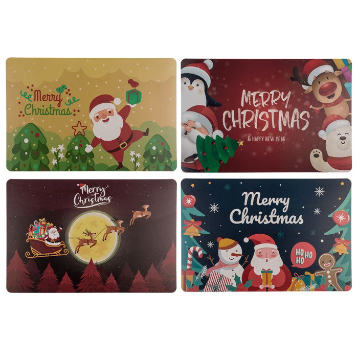 BLU MAPA BIROU 43.5*28.5CM MY CHRISTMAS WORLD 160059
