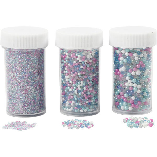 CC MINI MARGELE STICLA 45GR 3 MODELE CULORI ASORTATE 28386