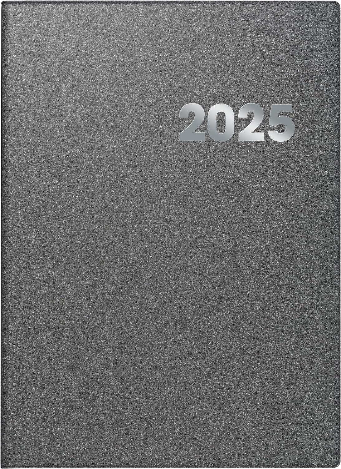 Brunnen Agenda Zilnica A4 2025 Plastic Gri Metalic