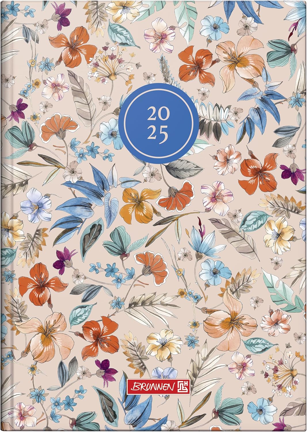 BR AGENDA DATATA ZILNIC BRUNNEN A5 2025 MODEL FLORAL 79515025