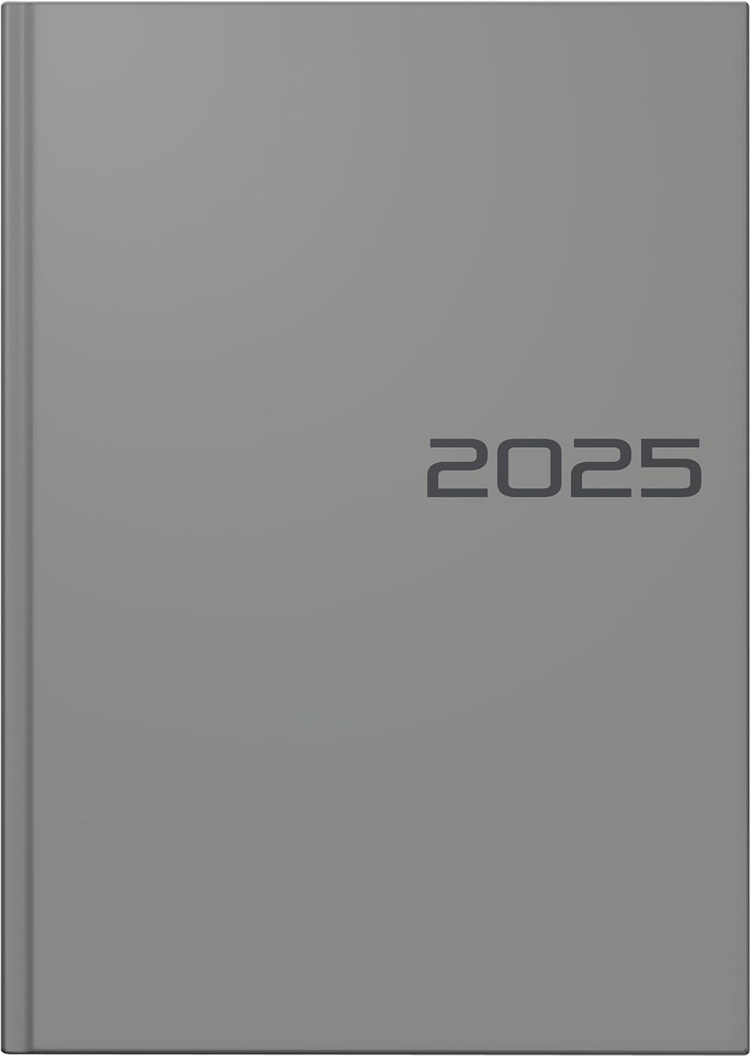 Brunnen Agenda Zilnica A5 2025 Balacron Gri