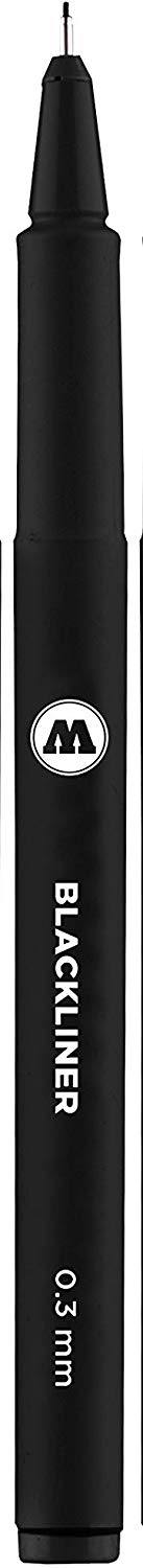 SCR Blackliner 0,3mm black Molotow MLW618