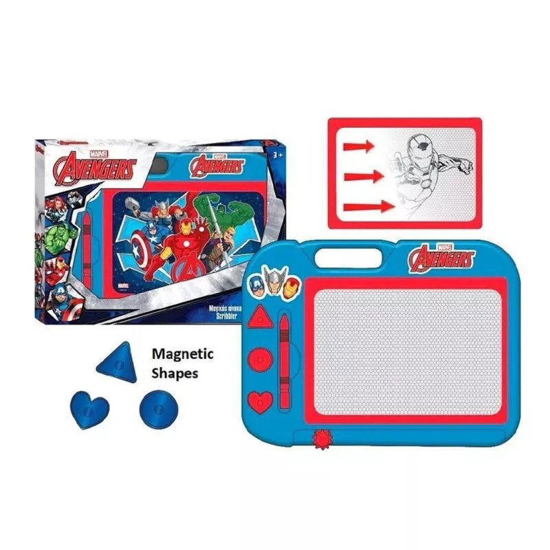 DIA TABLITA MAGNETICA 38*28*3CM PENTRU SCRIS SI DESENAT AVENGERS 506067