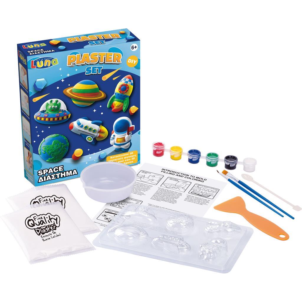 DIA SET CREATIV MODELAJ IPSOS, SPATIU COSMIC LUNA 622120