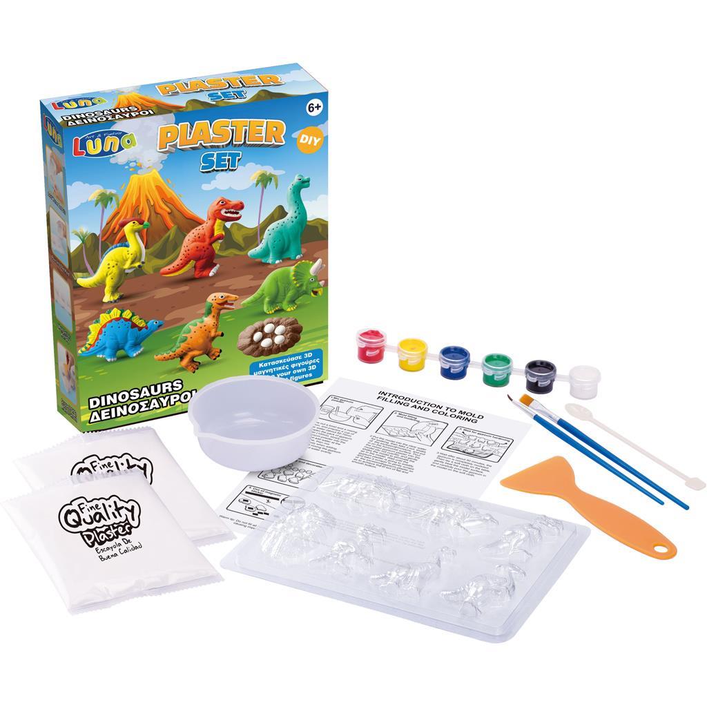 DIA SET CREATIV MODELAJ IPSOS, DINOSAURS LUNA 622123