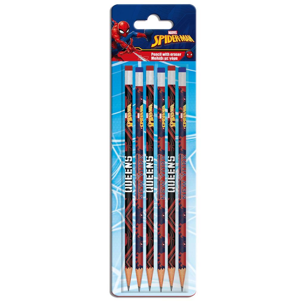 DIA CREION CU RADIERA 6/SET SPIDERMAN 508226