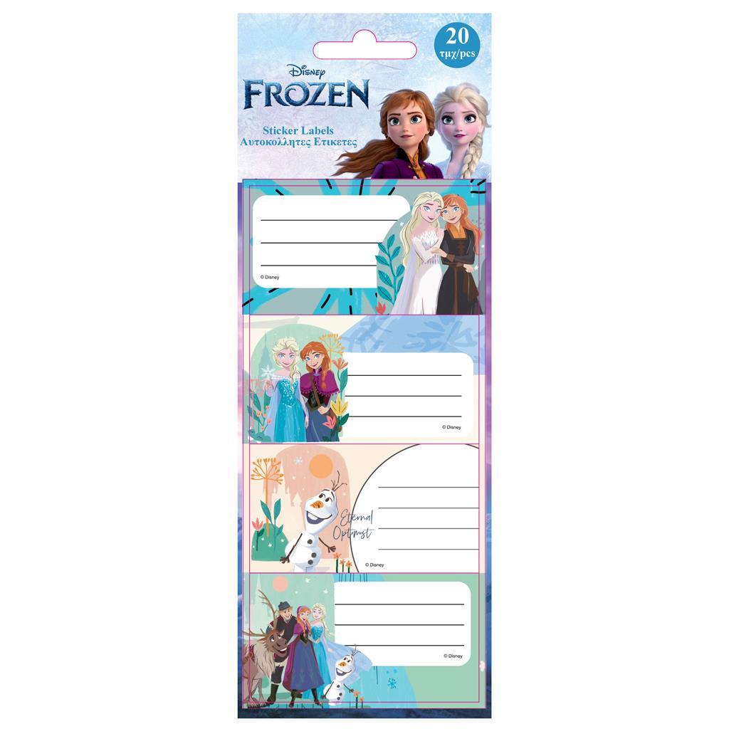 DIA ETICHETE SCOLARE AUTOADEZIVE 20/SET FROZEN II 563892