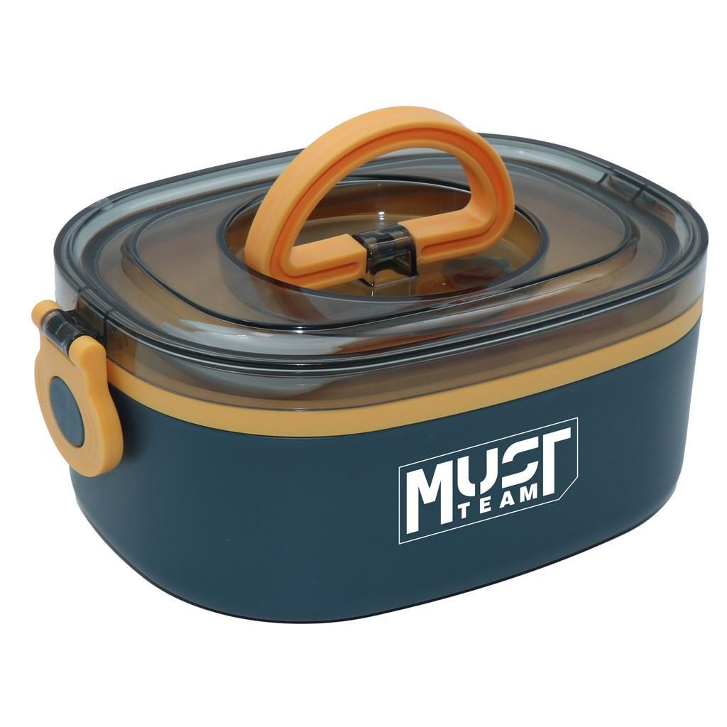 Must 2-in-1 Lunch Container Set 750ml with Spoon-Fork