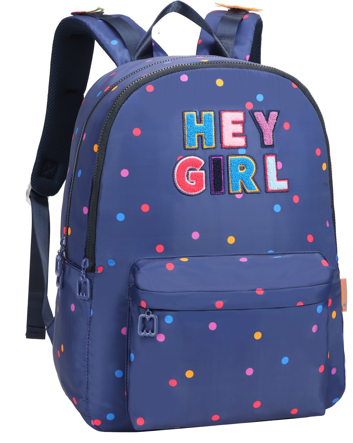 DKT RUCSAC SCOLAR MARSHMALLOW - HEY GIRL 2 COMPARTIMENTE ALBASTRU 64465-PROMO
