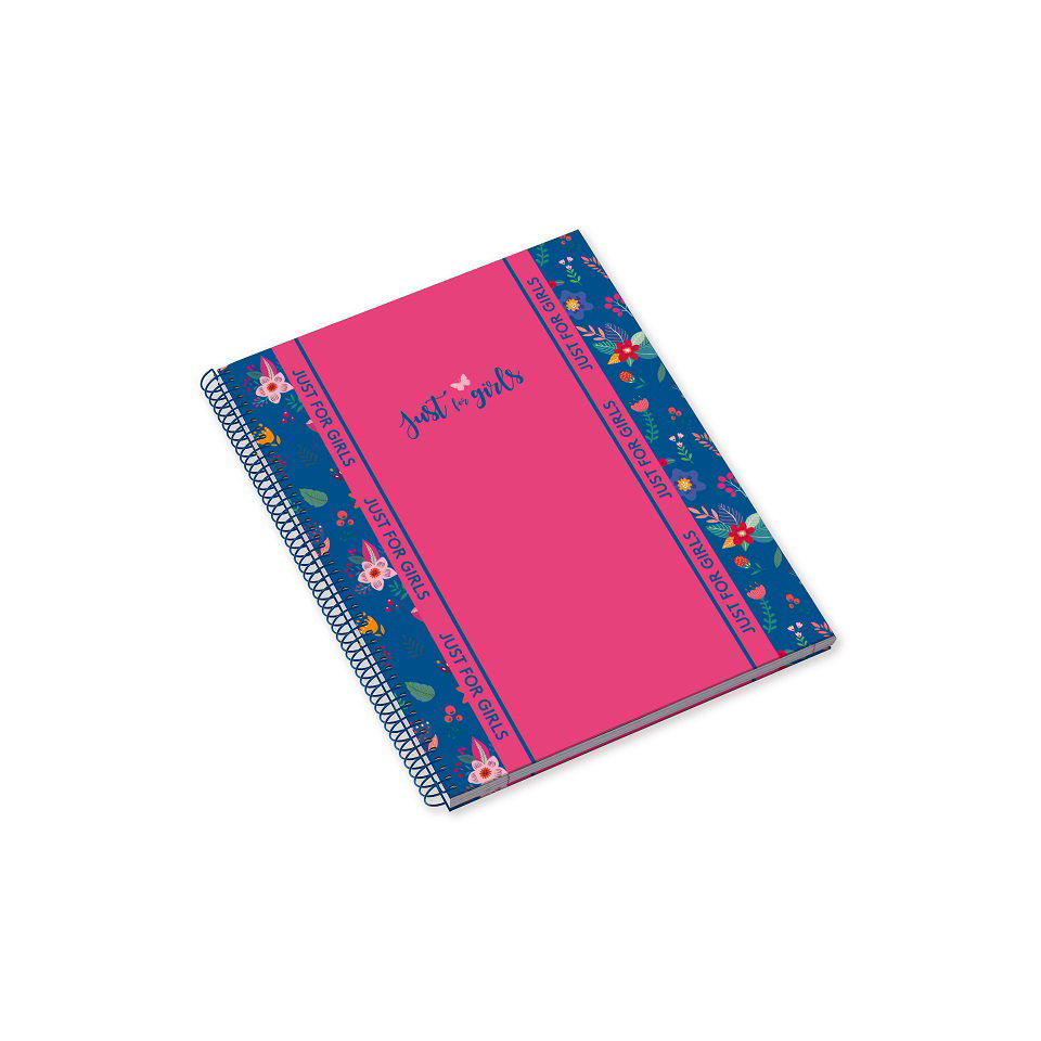 CAIET A5 80F SPIRA J4G FLOWERS PATRATELE 223109