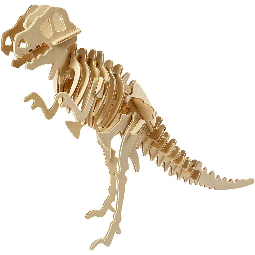 CC KIT CONSTRUCTIE LEMN 3D DINOZAUR 57855/57860