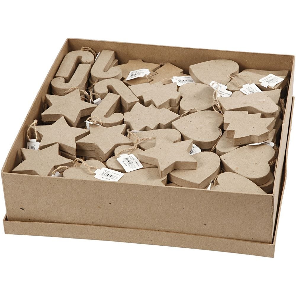 CC ORNAMENT PAPIER MACHE CRACIUN 26702