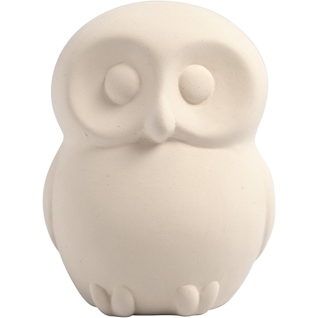 Creativ Company Money Owl Terracotta Figurine 10 cm