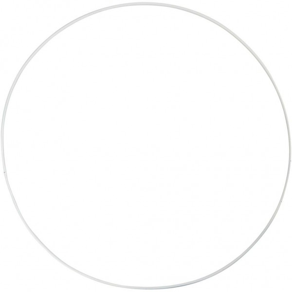 Creativ Company Metal Wire Ring 30cm White 52413