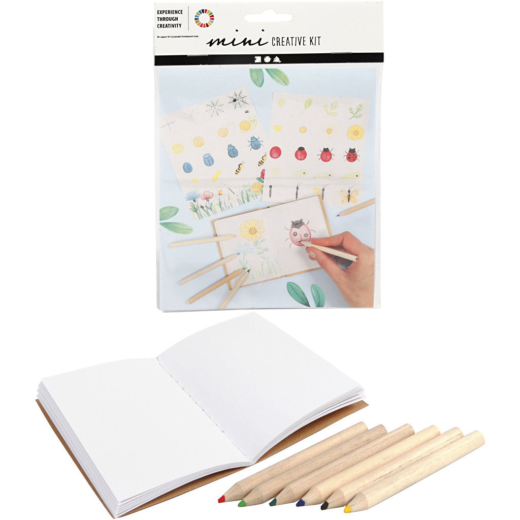 CC SET CREATIV MINI INSECTE DRAW AND PAINT 977324
