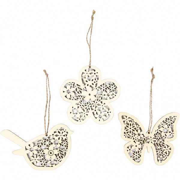 CC ORNAMENT LEMN FLUTURE,FLOARE,PASARE 57971