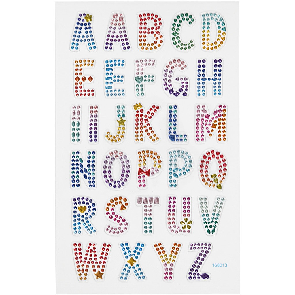 CC STICKER DIAMOND ALFABET 284035