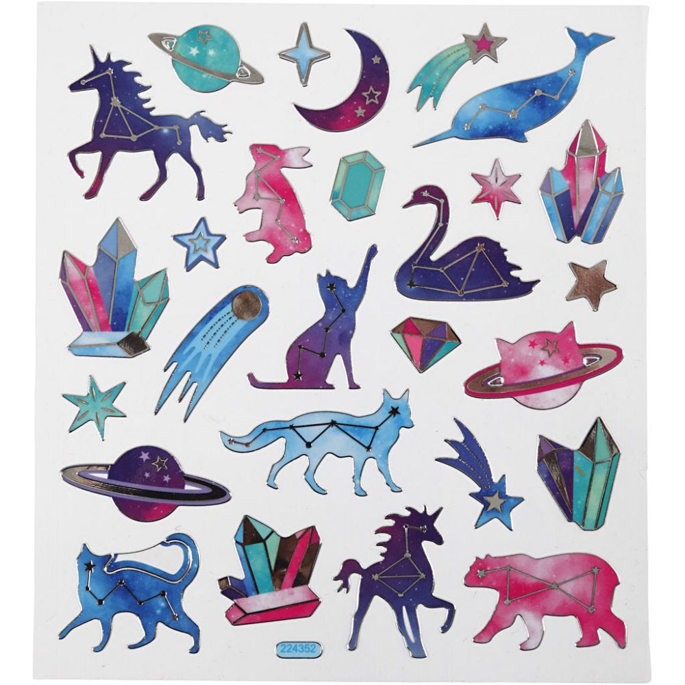 CC STICKER DECOR HARTA STELARA 29044