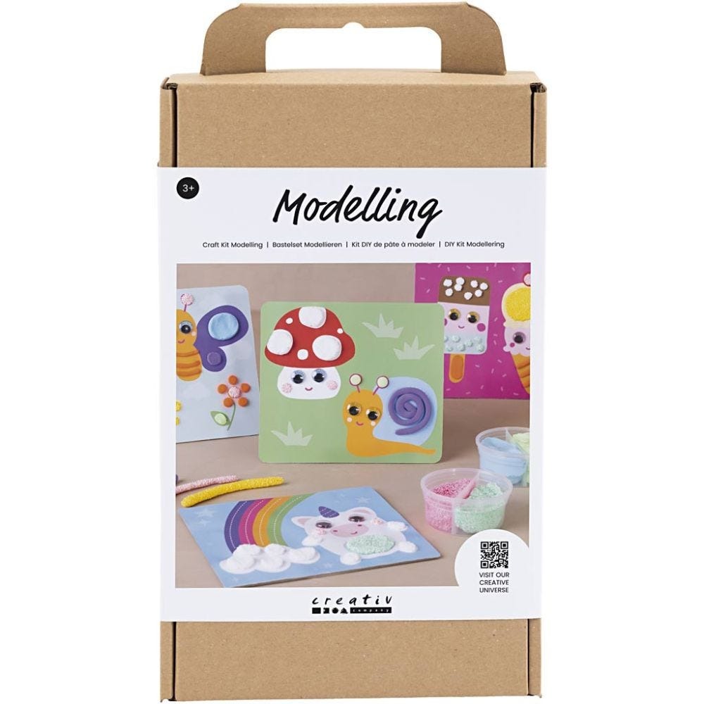 CC KIT CREATIV INVATA SA MODELEZI CU PLASTILINA MODELAJ SILK SI FOAM 977544