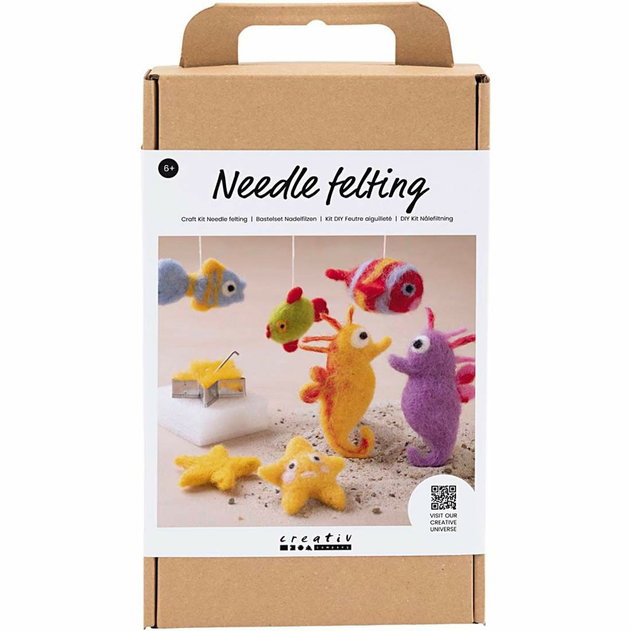 CC KIT CREATIV DE CUSUT ANIMALE MARINE DIN PASLA 977550