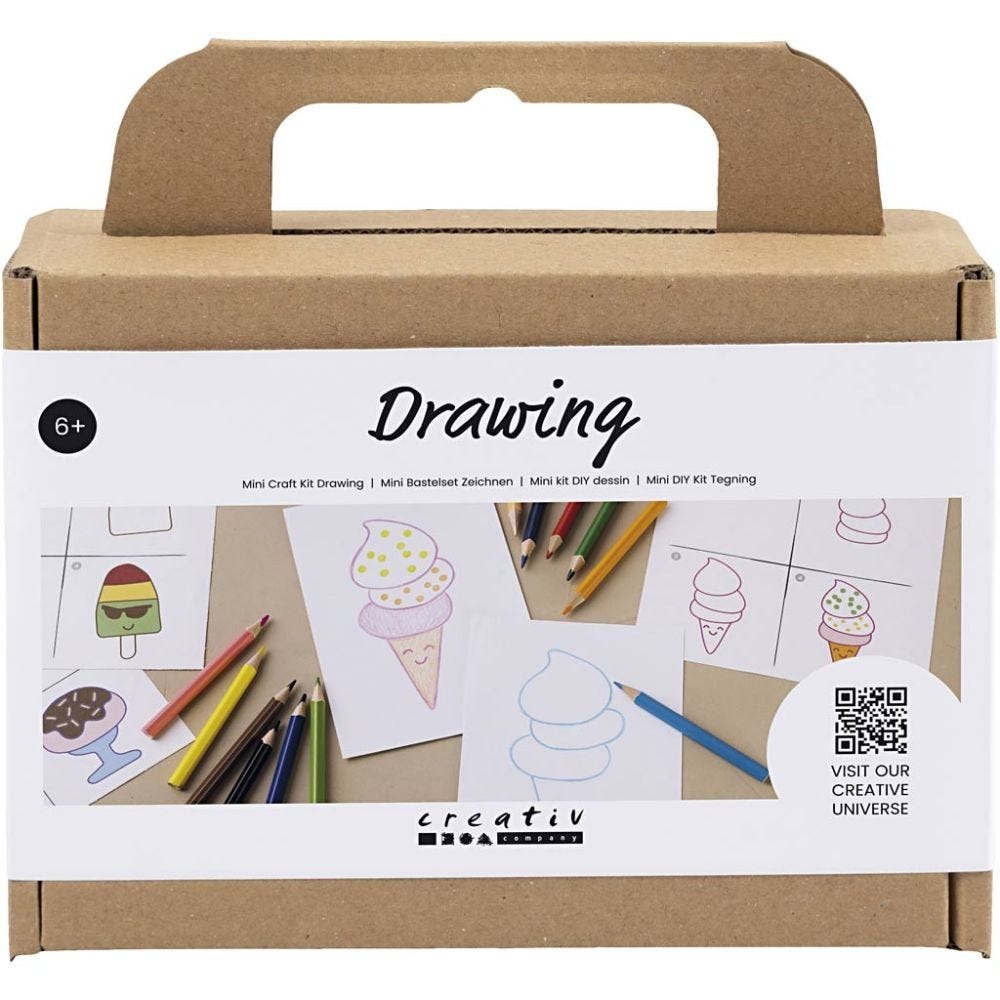 CC MINI KIT CREATIV INVATA SA DESENEZI DULCIURI 970850