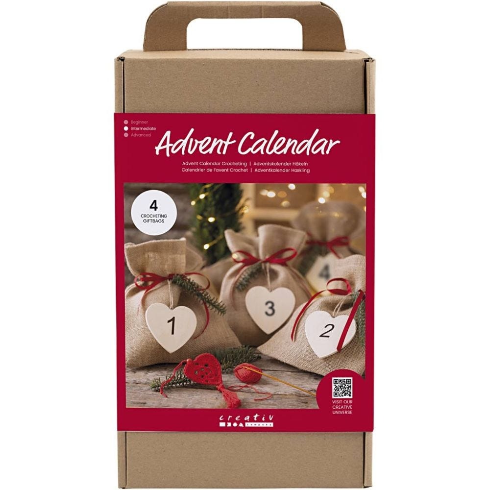 CC KIT CREATIV CROSETAT CALENDAR ADVENT CRACIUN 977601