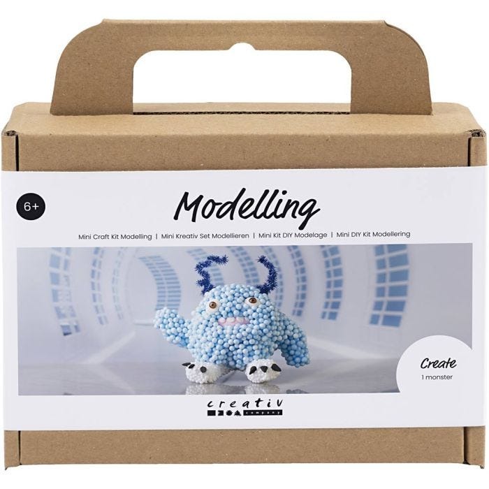 CC MINI KIT CREATIV MODELARE MONSTRU BOBBY DIN SILK SI FOAM 977652