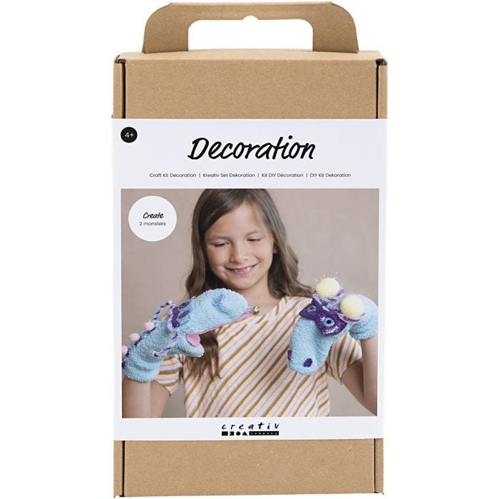 CC KIT CREATIV TEATRU DE PAPUSI DIN PASLA SI POMPOM 977668