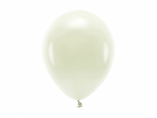 PD BALOANE Eco Balloons 26cm Pastel Cream 10/Set