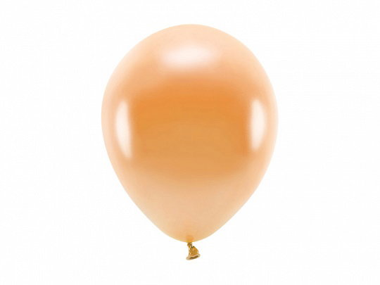 PD BALOANE Eco Balloons 26cm, metallic orange 10/SET ECO26M-005-10