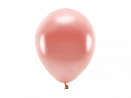 PD BALOANE Eco Balloons 26cm, metallic rose gold 10/SET ECO26M-019R-10