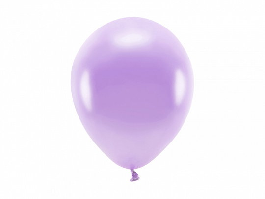 PD BALOANE Eco Balloons 26cm, metallic lavender 10/SET ECO26M-002-10