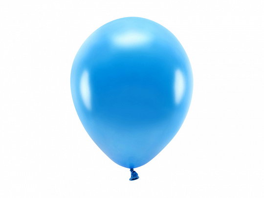 PartyDeco PD BALOANE Eco Balloons 26cm Metallic Blue 10-Pack