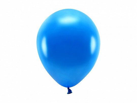 PD BALOANE Eco Balloons 26cm, metallic navy blue 10/SET ECO26M-074-10