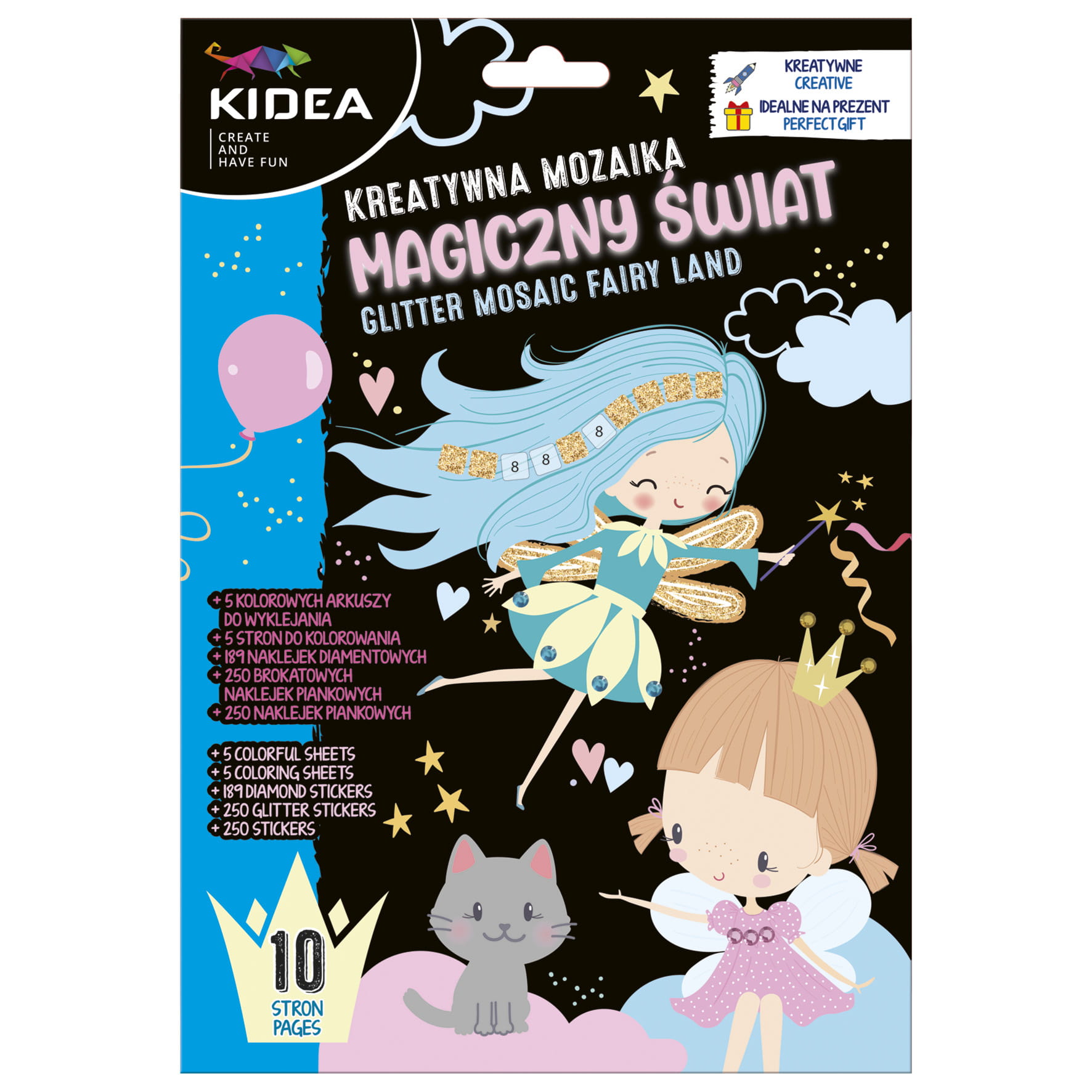 DE SET CREATIV MOZAIC MAGIC WORLD KIDEA KMOMSKA